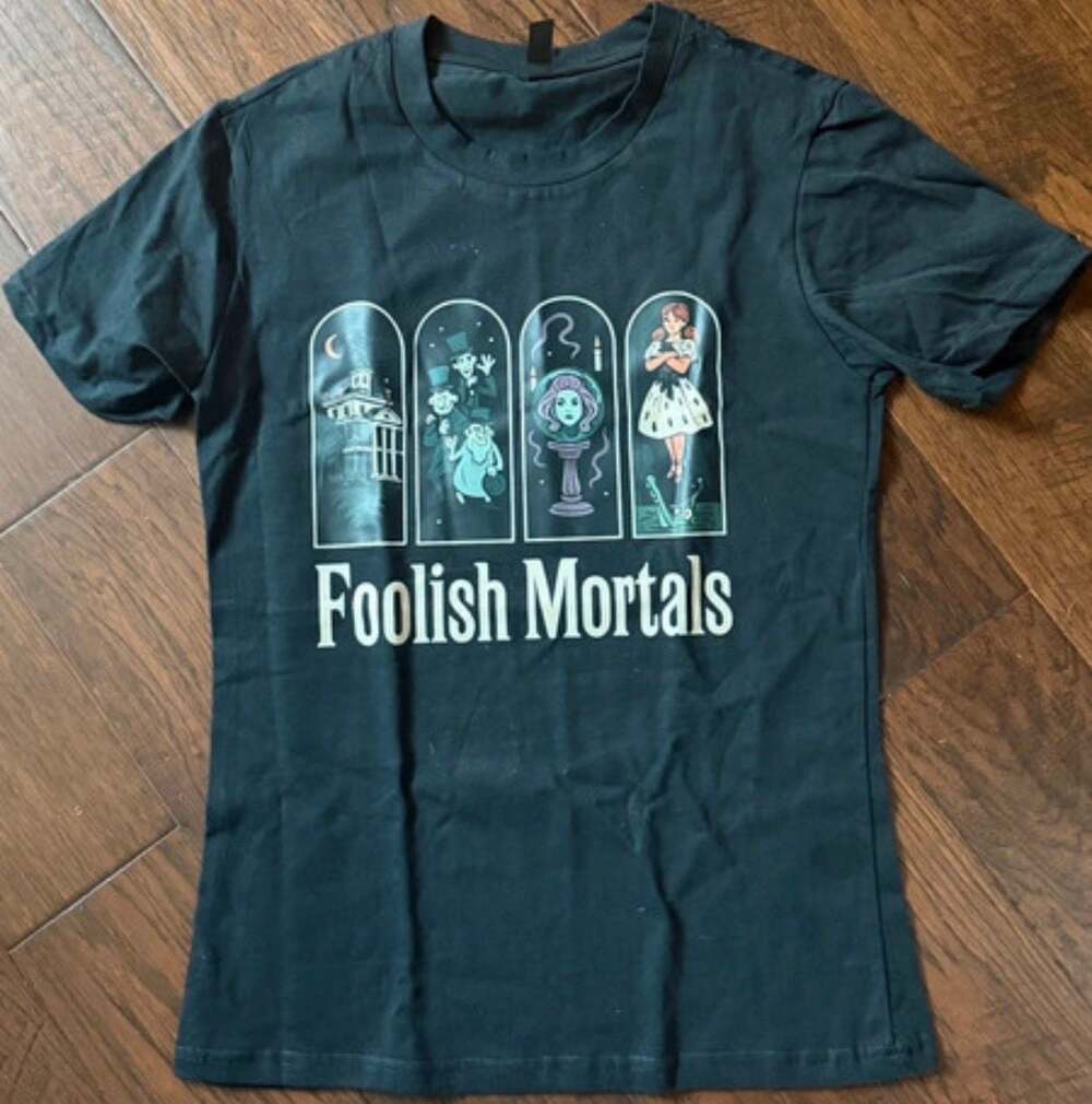 PFR New York Haunted Mansion Foolish Mortals Graphic T-Shirt